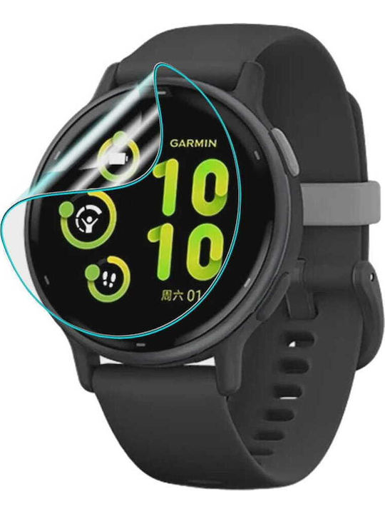 Bizon Glass Watch Hydrogel Protecție Ecran Garmin Vivoactive 5 2 Bucăți