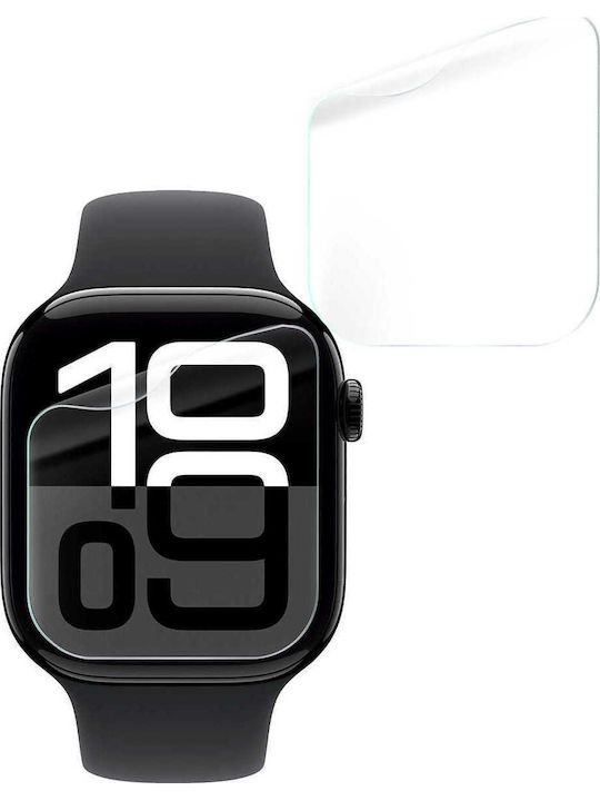 Bizon Glass Watch Protector de Ecran Hidrogel Apple Watch 10 46mm 2 Bucăți
