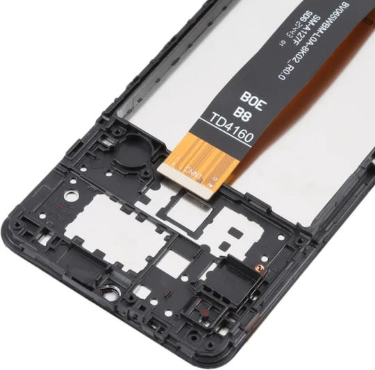 LCD Display Samsung Galaxy A12 Nacho Sm-a127 Schwarz Rahmen