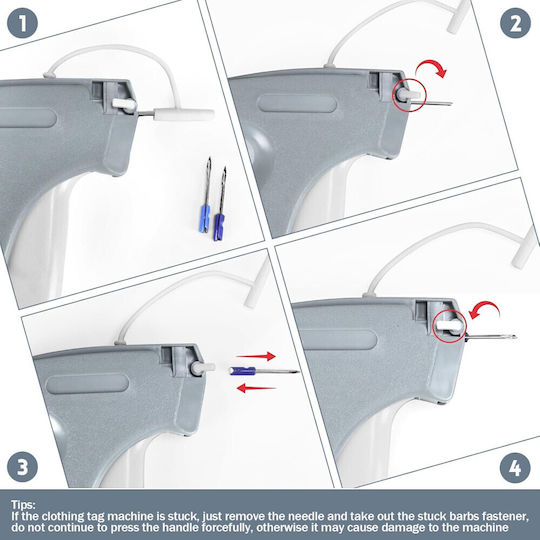 Tagging Gun Set 6 Needles 6epa41