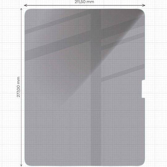 Bizon Glass Tab Clear Shadow Tempered Privacy Glass iPad Air 13" 2025 2024 Colorate 2 Bucăți