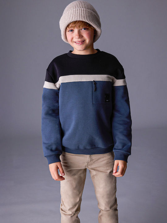 Kids Sweatshirt Blue Eclipse