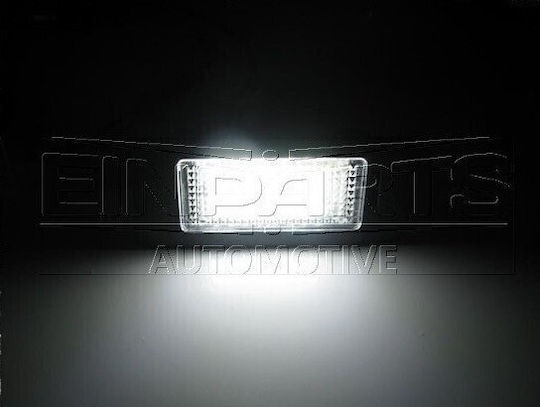 LED Светлини За Регистрационната Табела 6000K Студено Бяло 12V Канбус Audi Q5 A4 A5 Tt Шкода Фабия Йети Фолксваген Пасат