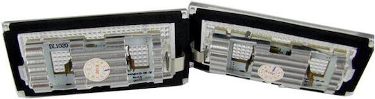 Lumini pentru plăcuțele de înmatriculare LED 6000k Alb Rece 12v Canbus BMW Seria 7 E65/e66 2001-2008