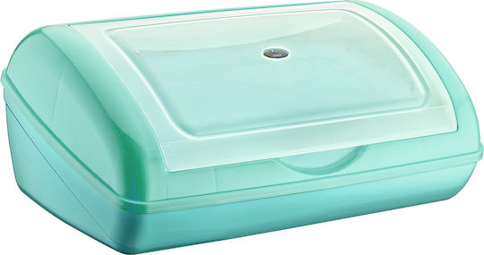 Plast Art Bread Box Metallic Gray