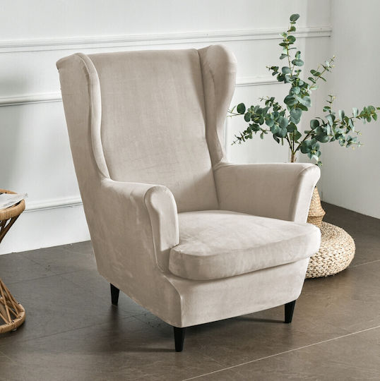Ubieramy Meble Elastische Abdeckung Sessel Cool Beige