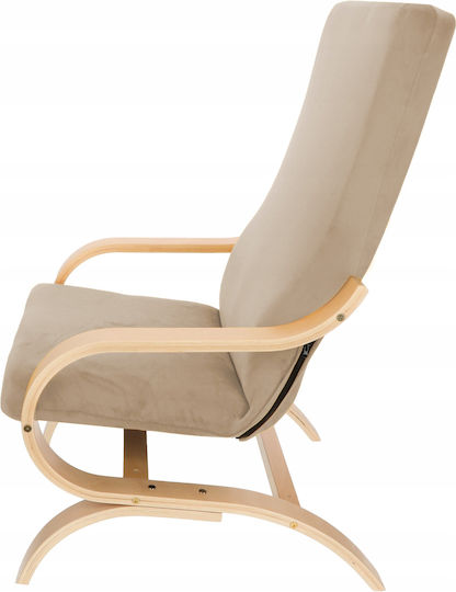 Ubieramy Meble Elastische Abdeckung Für Stuhl Beige Cappuccino