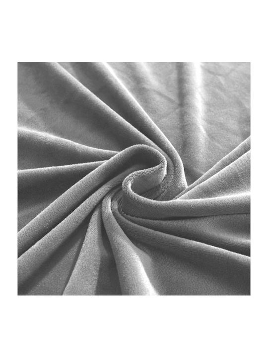 Ubieramy Meble Ελαστικό Κάλυμμα Διθέσιου Καναπέ Light Gray