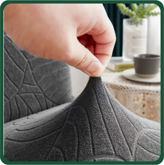 Ubieramy Meble Elastische Abdeckung für Stuhl Dark Gray 1Stück