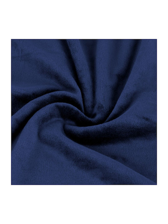 Ubieramy Meble Elastische Abdeckung für Stuhl Navy Velvet 1Stück