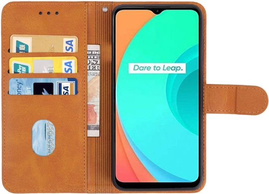 Realme Wallet Καφέ (Realme C11 2021)
