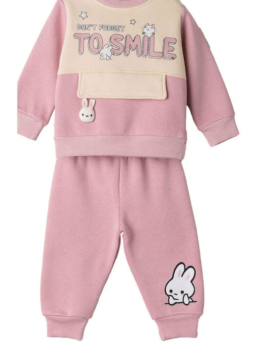 Kinder Sweatpants Set - Jogginganzug Lilac 2Stück