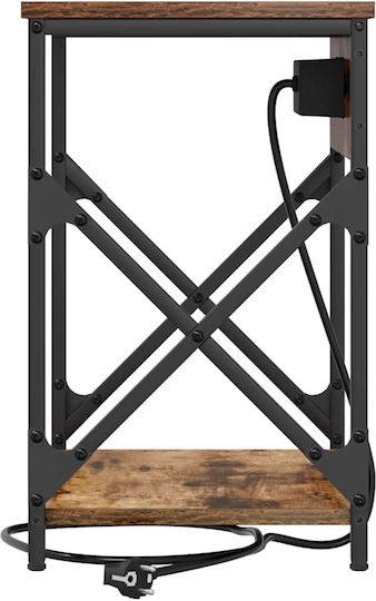 Nachttisch Smoky Oak 41x31x51cm