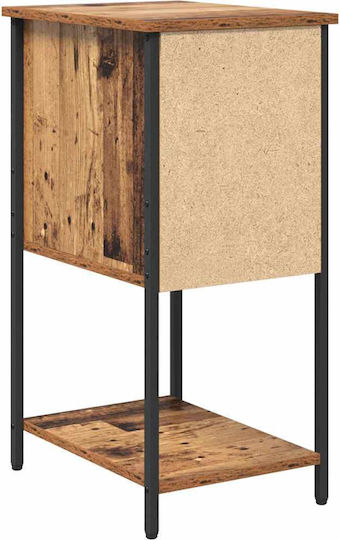 Κομοδίνο Ξύλινο Παλιό ξύλο 32x42x70cm
