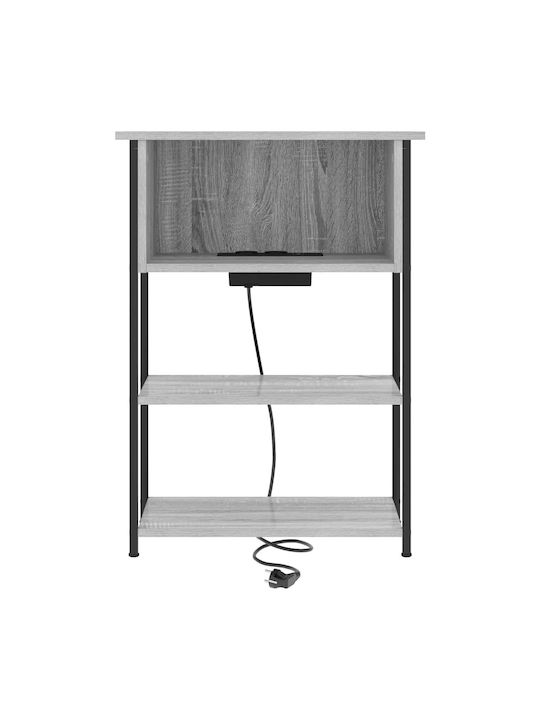Комод Дървен Grey Sonoma 55x31x76см