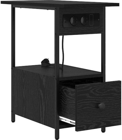 Комод Дървен Black oak 60x30x61см