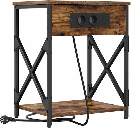 Nachttisch Smoky Oak 41x31x51cm