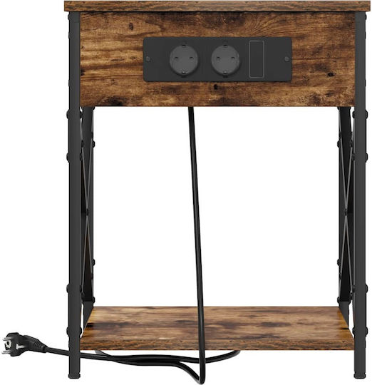 Nachttisch Smoky Oak 41x31x51cm