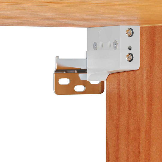 Nachttisch Wax Brown 50x32.5x24cm