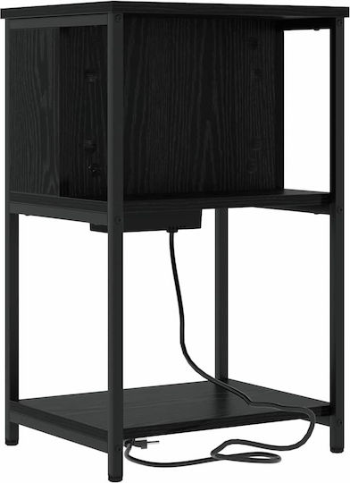 Комод Дървен Black oak 38x31x61см