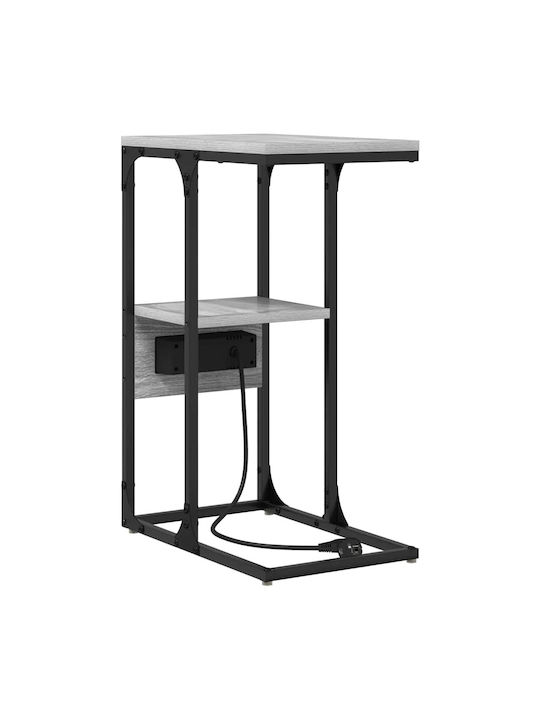 Κομοδίνο Ξύλινο Γκρι Sonoma 41.5x26x60.5cm 859608