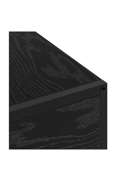 Комод Дървен Black oak 40x27x76см