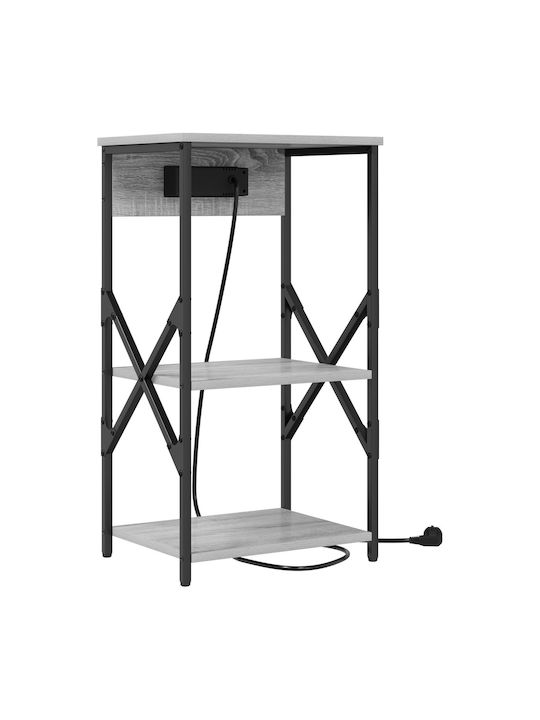Nachttische Grey Sonoma 2Stück 41x31x76cm