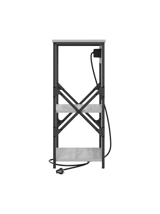 Nachttische Grey Sonoma 2Stück 41x31x76cm