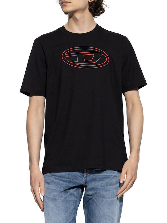 T-shirt Μαύρο
