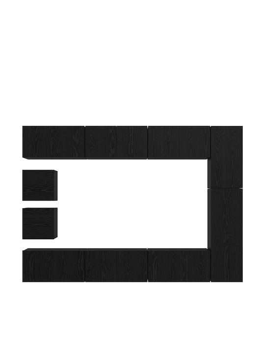Животно помещение ТВ единица Black Oak Д30.5xШ30xВ90бр