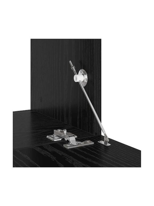 Животно помещение ТВ единица Black Oak Д100xШ30xВ30бр
