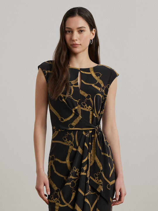 Midi Abendkleid Wickel Gemischt