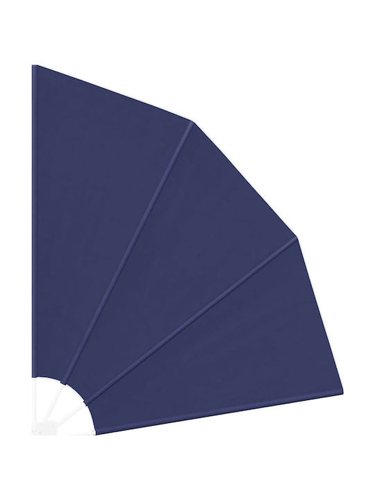 vidaXL Garden Sideway Sunshade Roller Navy Blue 1.4x1.4cm