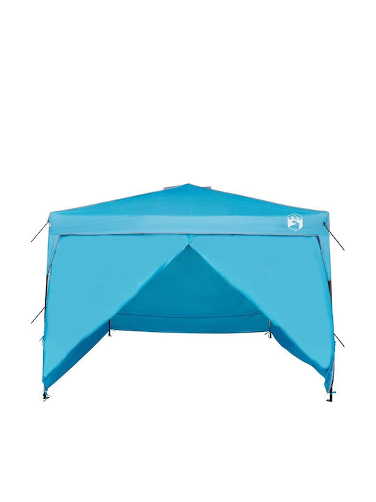 vidaXL Gazebo Garten Blau 3x3m