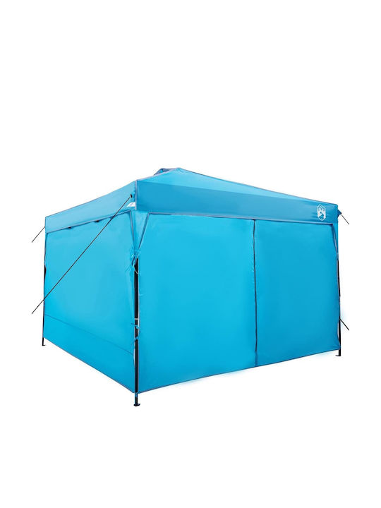 vidaXL Gazebo Garten Blau 3x3m