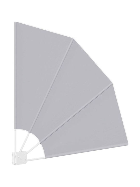 vidaXL Seitenrolloschatten Garten Gray 1.15x1.15m