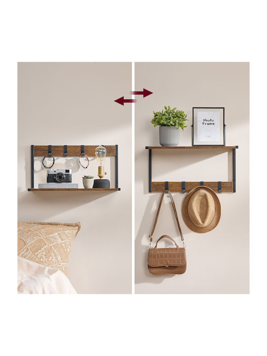 Shelf Wall Rustin Brown Rustin Brown 50x24x27cm