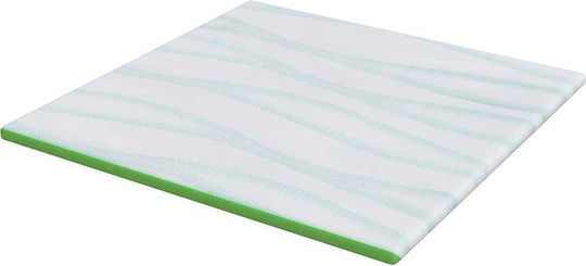 vidaXL Matratzenauflage King Size Polyester 200x200x6 cm