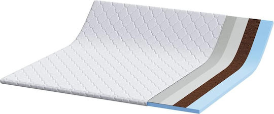 vidaXL Ανώστρωμα King Size Polyester 180x200x5εκ.