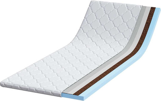 vidaXL Matratzenauflage Einzel Polyester 80x200x5cm