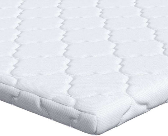 vidaXL Mattress Topper Single Polyester 90x200x5cm