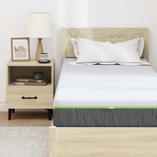 vidaXL Единичен Анатомичен Матрак 80x200x20см