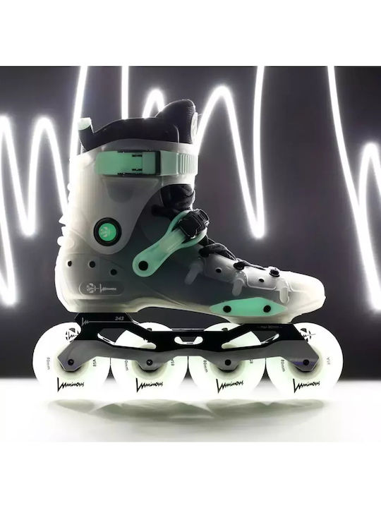 Inline Skates Ray 80 Clear LUSK-RAY80-CL Inline Rollers Γκρι Ενηλίκων