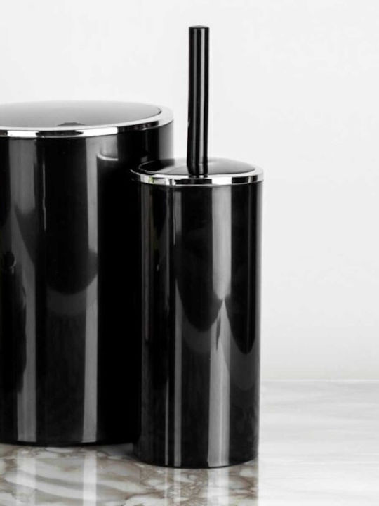 Marva Lenox M-E34-06 Kunststoff Badezimmer Toilettenbürste Schwarz