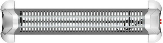 Eldom Konvektorheizung Boden 2000W mit elektronischem Thermostat 68.7x42.7cm Silber