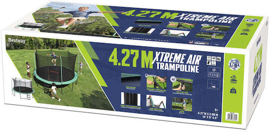 Bestway Xtreme Air Τραμπολίνο Παιδικό Διαμέτρου 427εκ. με Σκάλα