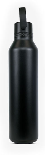Runbott Μπουκάλι Θερμός Ανοξείδωτο BPA Free 1lt Μαύρο