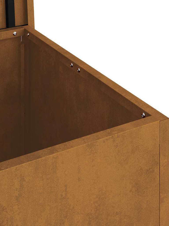 vidaXL Outdoor Storage Box Brown L80xW50.5xH50cm