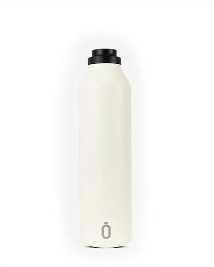 Runbott Μπουκάλι Θερμός Ανοξείδωτο BPA Free 1lt Κρεμ