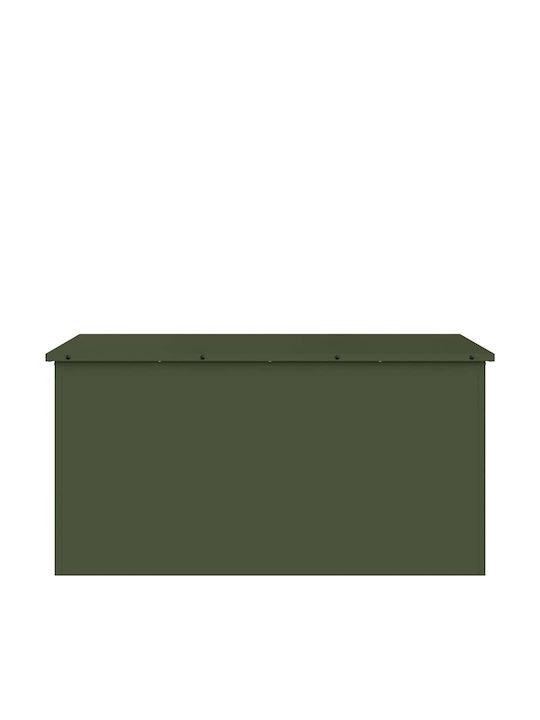 vidaXL Outdoor Storage Box Green L100xW50.5xH50cm